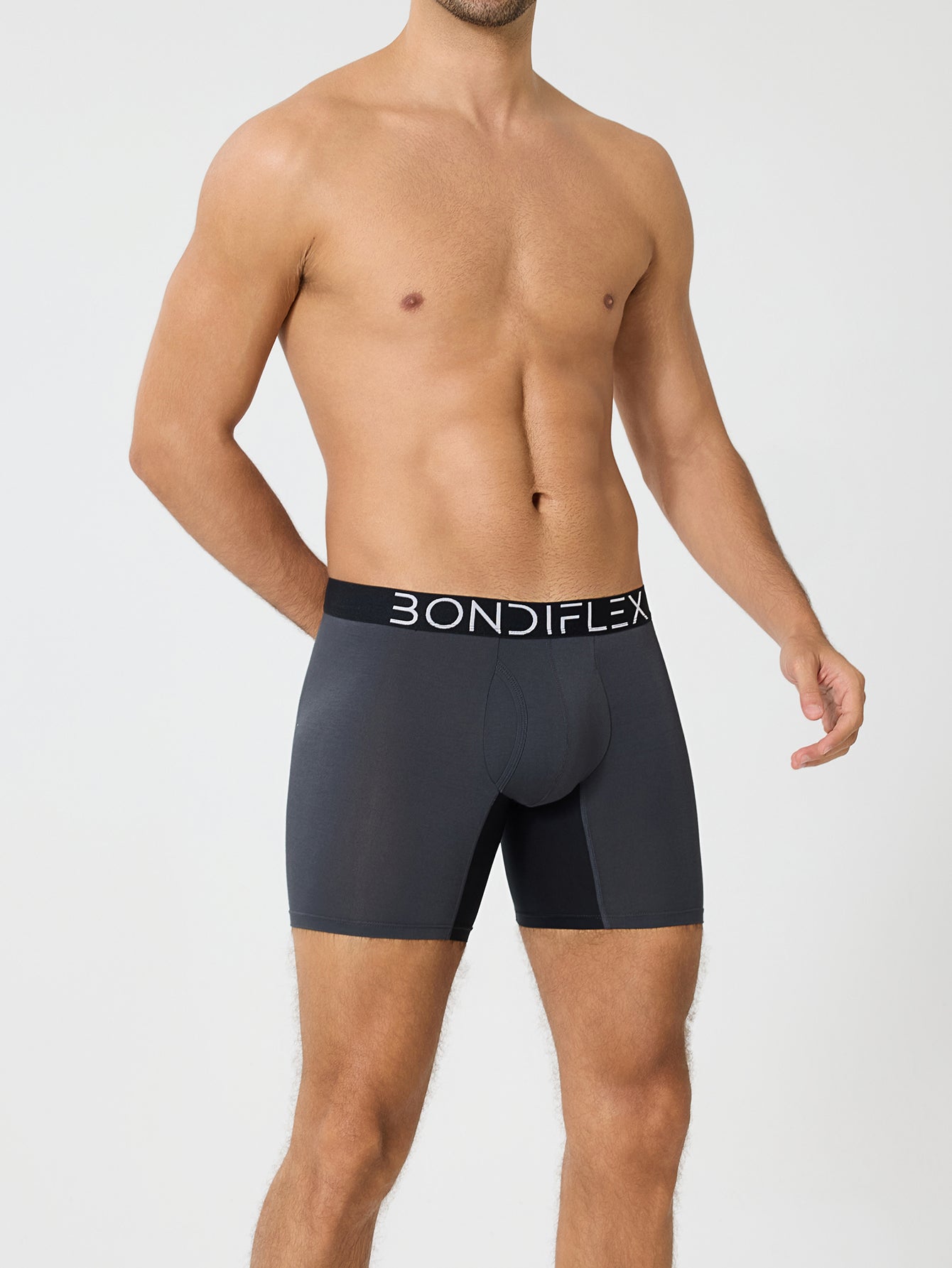 Boxer Brief Fly Smoke Wash